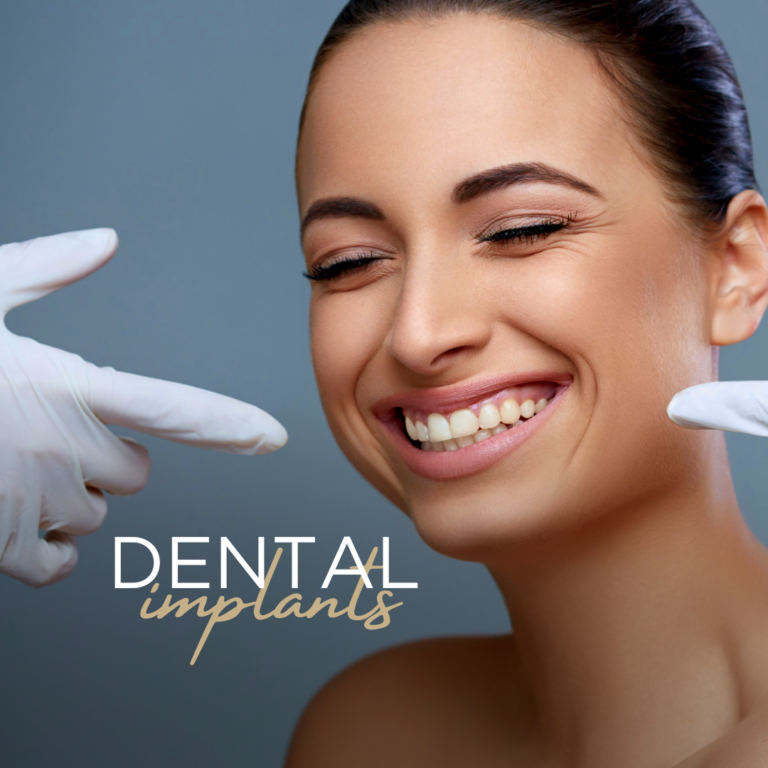 implant before and after image at EasyCare Dental East Brisbane