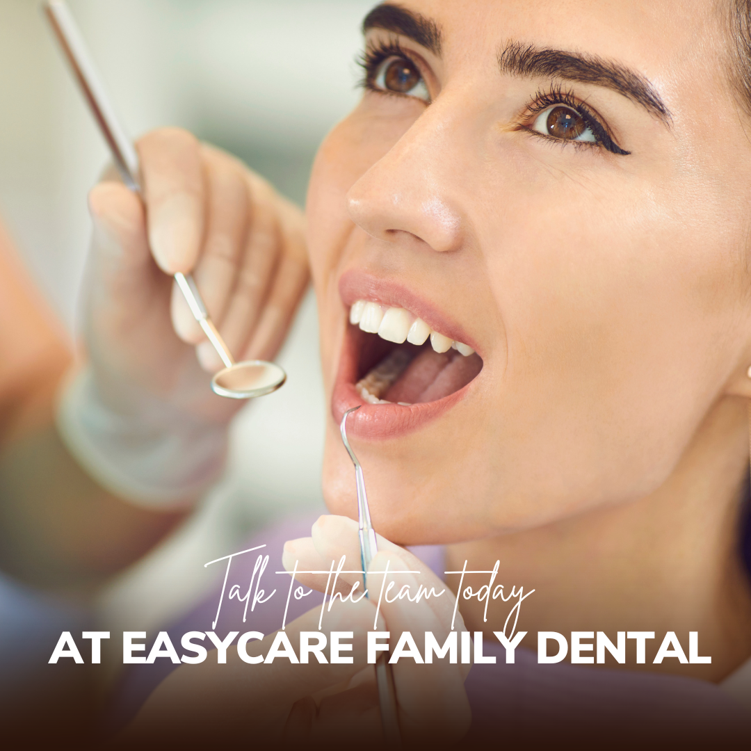 Assessment for teeth whitening at EasyCare Family Dental