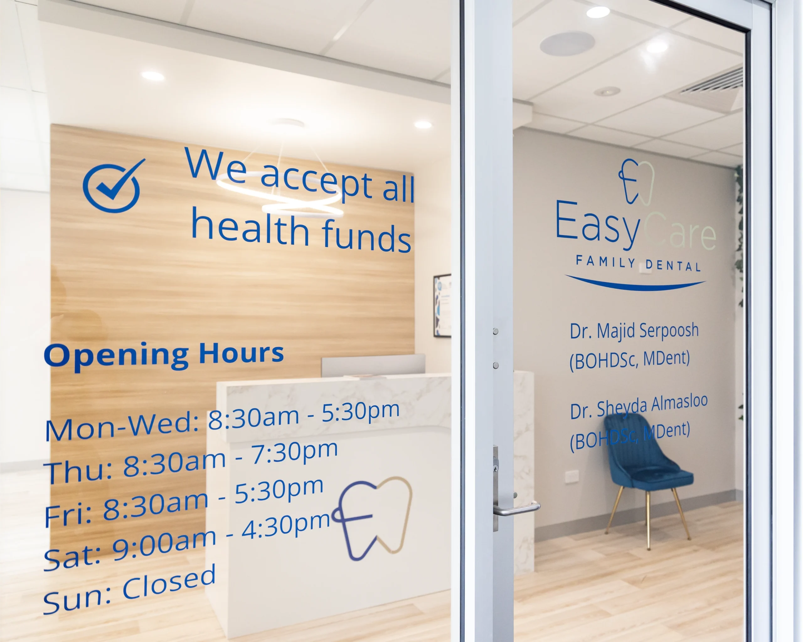 All health funds accepted