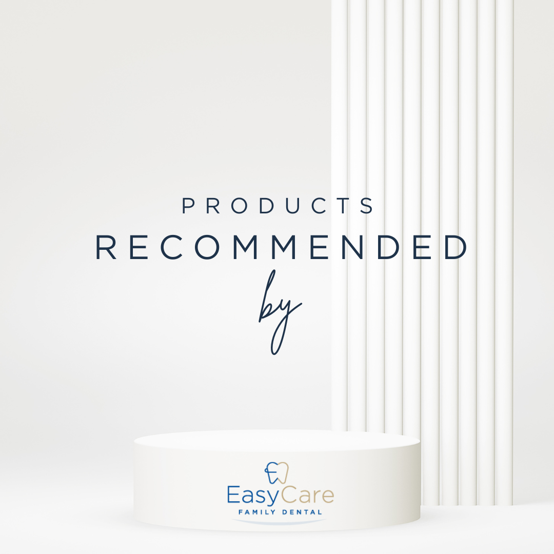 Oral hygiene products suggested during a dental visit