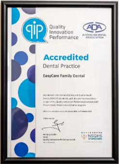 QIP Accredited Dental Practice