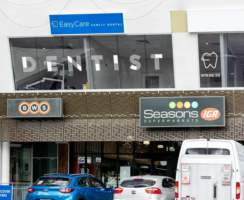 EasyCare Family Dental above Seasons IGA at 33 Lytton Road, East Brisbane