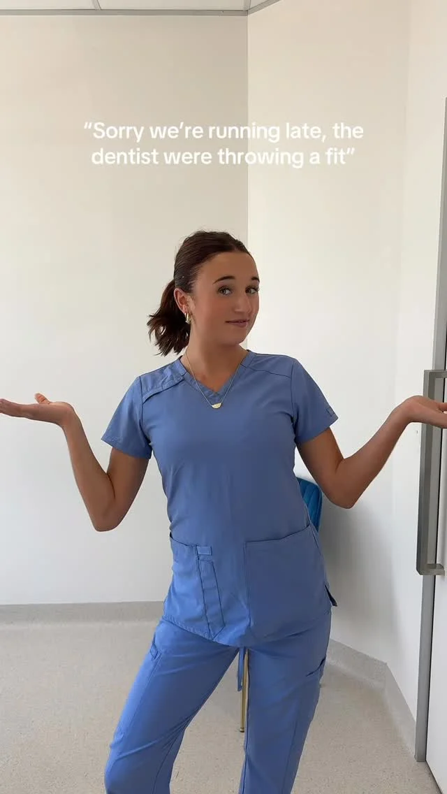 An EasyCare team member in a playful practice reel