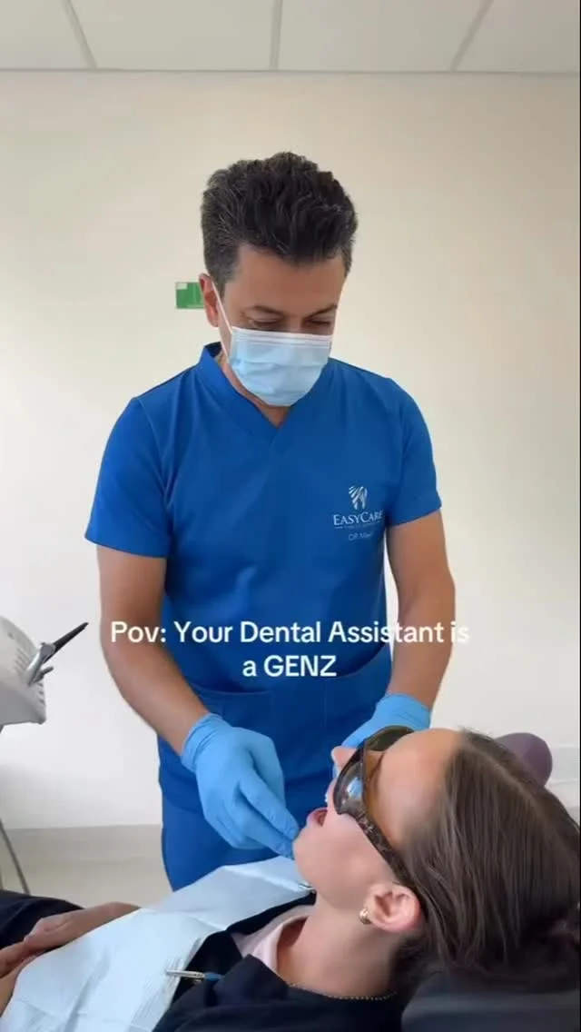 An EasyCare dental assistant at work